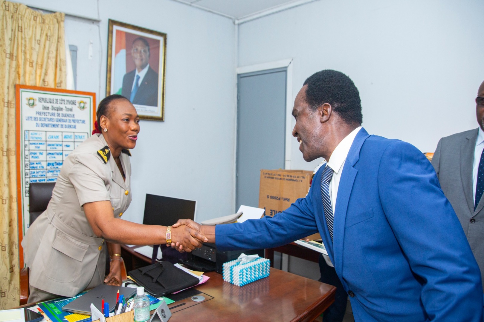 Côte d’Ivoire UNFPA Strengthens Cooperation in the Guemon Region